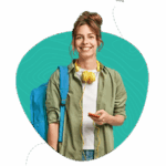 woman smiling